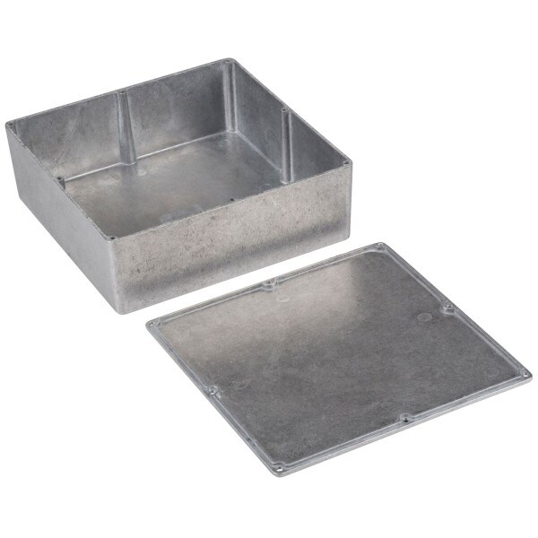 Main product image for Hammond 1590F Aluminum Diecast Case 320-754
